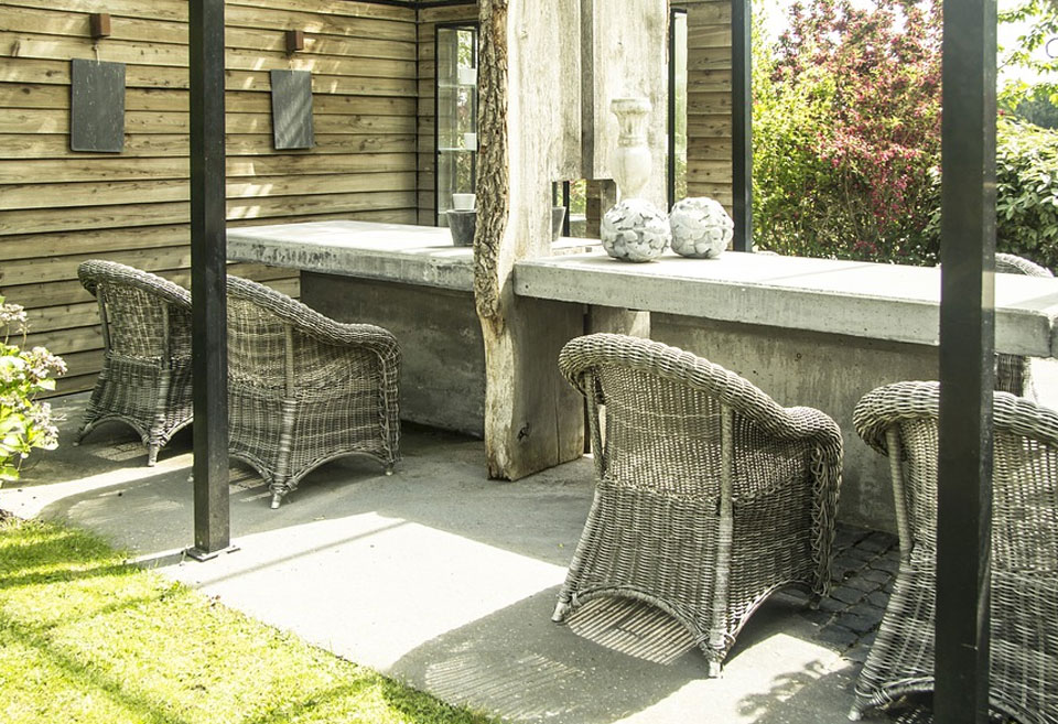 Concrete patios by Ace Concrete Contractors Austin